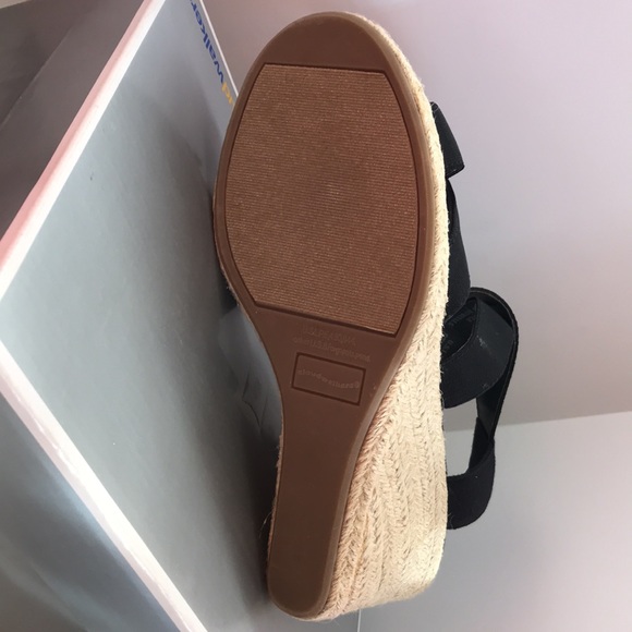 Cloudwalkers rosalee black espadrille wedge sandal - Picture 11 of 12
